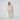 1970s Documented Ossie Clark Cream Crepe and Pink Satin Trouser Suit