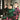 1988 Ungaro Documented Silk Gold and Black Floral Dress