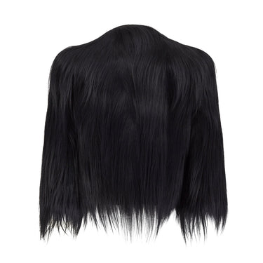 ARCHIVE - 1930s Black Colobus Fur Jacket with Ornamental Buckle