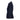 1950s Navy Silk Couture Bar Jacket with Button Pocket