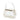 1950s Pearlescent Trapeze Clear Lucite Top Handle Bag