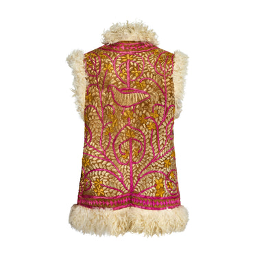 ARCHIVE - 1960s All Over Embroidered Afghan Gilet