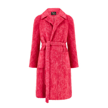 1960s David Henry Fuchsia Irish Mohair Coat