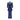 1960s Larry Ross Navy and White Wool Beaded Tunic Trouser Suit