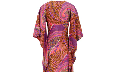 ARCHIVE - 1970s Psychedelic Angel Sleeve Dress