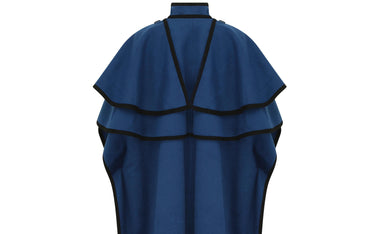 ARCHIVE - 1976 Ballets Russes Yves Saint Laurent Peacock Blue Cape