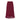 1970s Burgundy Crochet Short Sleeve Top and A-Line Skirt