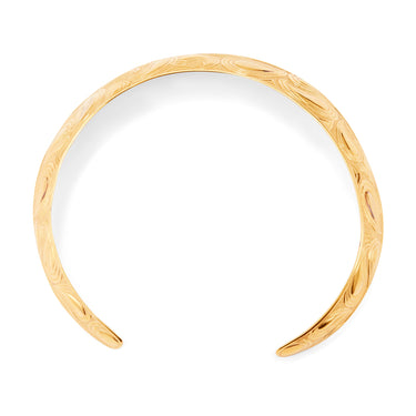 ARCHIVE - 1970s Lanvin Gold Tone Torque Necklace