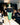 1977 Givenchy Runway Green Linen and Navy Silk Ensemble