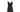1980s Frank Usher Black Jersey and Lace Slip Dress