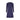1990s Paco Rabanne Haute Couture Navy Cut-out Coat Dress with Gold Lame Trim