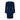 1990s Yves Saint Laurent Blue Chenille Skirt Suit with Clover Buttons
