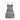 1987 Zandra Rhodes Grey Denim Ra Ra Dress