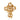 1990s Christian Lacroix Stylised Cross Necklace