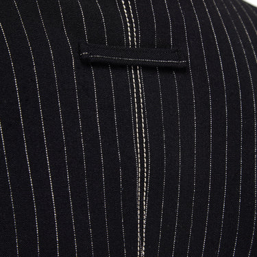 ARCHIVE - 1992 Runway Documented Jean Paul Gaultier Black Pinstripe Jacket