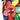 1980s Ted Land Colourful Leather Patchwork Bag