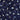 1990s Victor Costa Navy Ribbonwork and Sequin Mini Dress