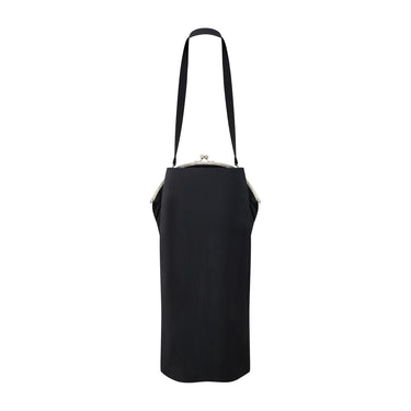2001 Yohji Yamamoto Runway Documented Handbag Dress with Tags