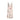 2004 Moschino Runway Documented Pink Silk Chiffon Novelty Print Dress