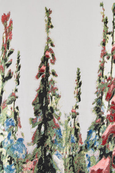 ARCHIVE - 2011 Carolina Herrera Runway Documented Floral Maxi Dress