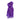 2011 John Galliano for Christian Dior Runway Purple Chiffon Mini Dress