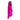 2015 Lanvin Fuchsia and Black Evening Dress with Train