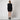 1994 Runway Chanel Haute Couture Black Boucle Wool Skirt Suit