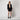 1994 Runway Chanel Haute Couture Black Boucle Wool Skirt Suit