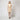 1960s Jaeger Cream and Beige Polka Dot A-Line Dress