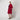 ARCHIVE - 1960s Balmain Demi Couture Red Boucle Wool Coat