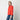 1980s Yves Saint Laurent Orange High Necked Silk Blouse