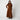 1960s Clobber Brown Chenille Highwayman Long Coat