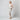 1960s De-Jans Pearl White Beaded Top and Skirt