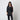 1940s Black Grosgrain Kimono Style Jacket