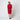 1960s French Couture Red Wool Applique Dress Suit