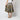 1950s Box Pleat Novelty Print Night Scene Skirt