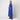1980s Christian Dior Blue Silk Dress