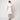 1983 Chanel White Pique Cotton CC Button Shirt Dress