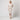 1960s White Lace and Pearl Embellished Dress and Jacket Set