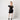1988 Ungaro Runway Documented Metallic Black Bustle Dress