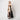 1990s Fabrice Black Satin Gown with Rose Gold Sequin Front