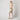 1990s Fabrice Cream Beaded and Lace Strapless Dress
