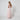 1990s Bespoke Pink Silk Maxi Dress with Rhinestones and Silver Lace