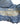 1980s Guy Laroche Blue and White Striped Silk Chiffon Dress