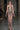 2014 Julien MacDonald Runway Purple and Silver Sequin and Beaded Dress