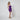 2011 John Galliano for Christian Dior Runway Purple Chiffon Mini Dress