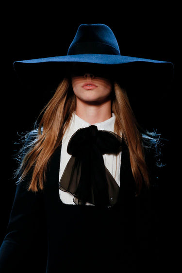 ARCHIVE - 2013 Runway Saint Laurent Tuxedo High Low Dress with Sequin Bib