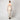 1990s Alfred Angelo Off White Raw Silk Dress with Tulle Bodice