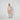 2013 Alaia Peachy Pink Knit Sculptural Skater Dress
