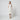 1950s White Nylon Dress with Flocked Daisy Print and Matching Capelet
